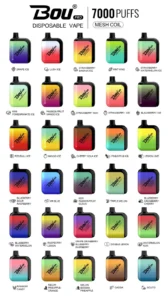 sabores vapers bou pro 7000 caladas