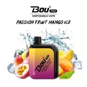 Vaper desechable Bou Pro 7000 Puffs Passionfruit Mango Ice
