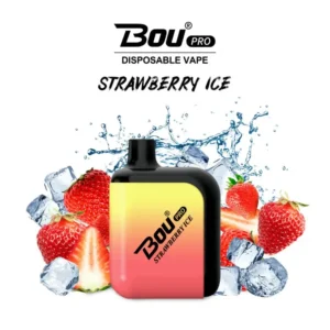 vaper desechable bou pro 7000 strawberry ice