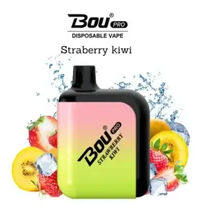 Vaper desechable bou pro 7000 puffs strawberry kiwi