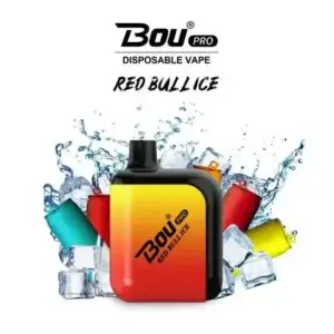 Vaper desechable bou pro 7000 puffs red bull ice
