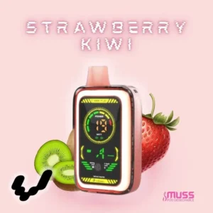 vaper desechable cyber flex muss 25000 caladas sabor strawberry kiwi