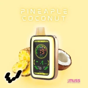 vaper desechable cyber flex muss 25000 caladas sabor piña y coco
