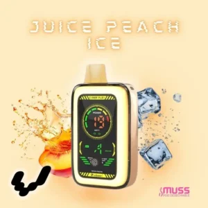 vaper desechable cyber flex muss 25000 caladas sabor zumo de melocoton