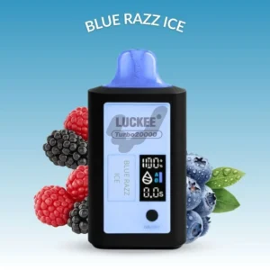vapers desechable luckee 20000 caladas sabor blue razz ice