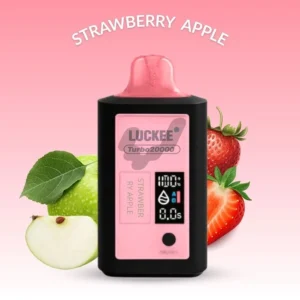 vaper desechable ,arca luckee 20000 caladas sabor fresa y manzana