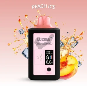 vapers desechable luckee 20000 caladas sabor peach ice