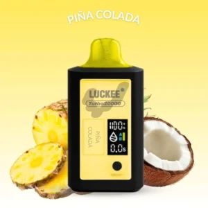 vapers desechable luckee 20000 caladas sabor oiña colada