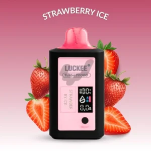 vapers desechable luckee 20000 caladas sabor strawberry ice