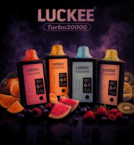 variedad de sabores de los vaper desechables luckee turbo 20000